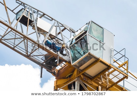 Foto stock: Crane Driver