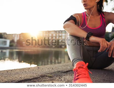 Сток-фото: Tired Runner After Workout