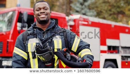 Stock foto: Firefighter