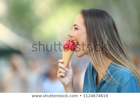 Foto stock: Happy Bite