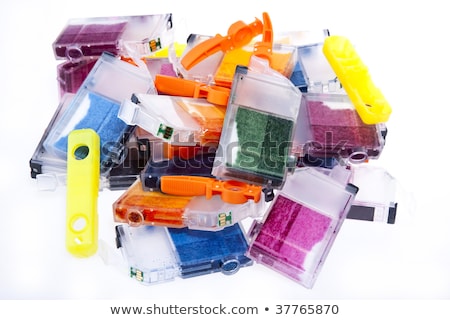 Stok fotoğraf: Pile Of Cartridges