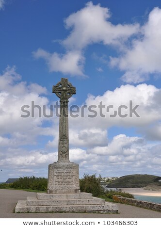 ストックフォト: Padstow Cornwall First World War Memorial