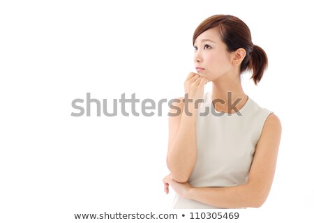 Foto stock: Asian Woman In A Tunic