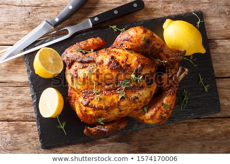 Сток-фото: Roast Chicken