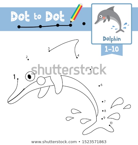 Stock fotó: Dotted Dolphins