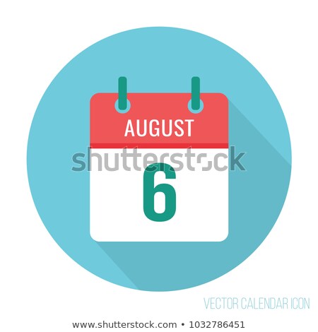 Stock photo: Icon Calendar Spiral 6