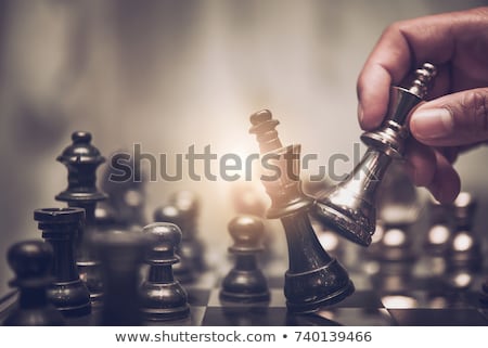 Stockfoto: Business Competition Concept People Fighting