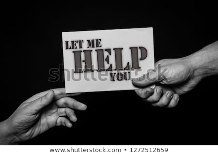 Stock photo: Let Me Help You
