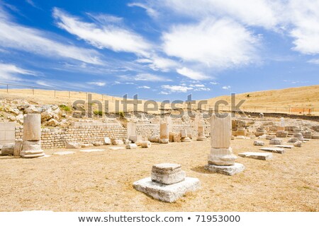 Stockfoto: Archaeological Place Of Segobriga Saelices Castile La Mancha