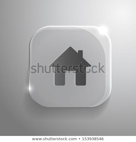 [[stock_photo]]: Abstract Glossy Home Icon Button