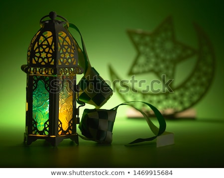 Foto stock: Egyptian Lantern Bokeh