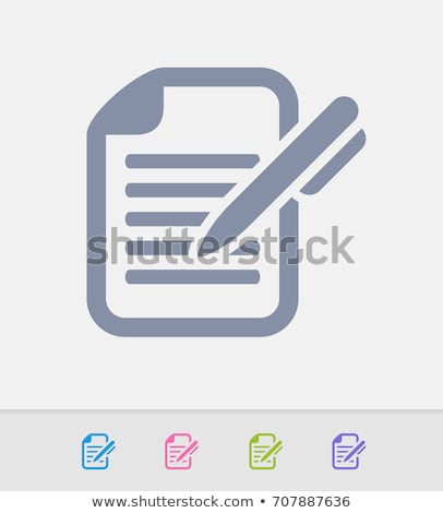 Notes - Granite Icons Zdjęcia stock © Micromaniac