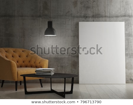 Foto stock: Dark Gallery Interior