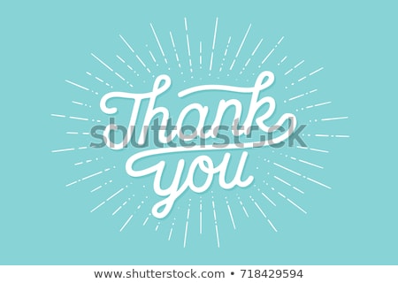 Stock photo: Thank You Greeting Card Banner Poster For Thanksgiving Day