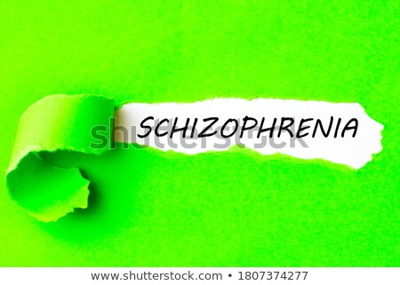 ストックフォト: Psychology Highlighted In Green