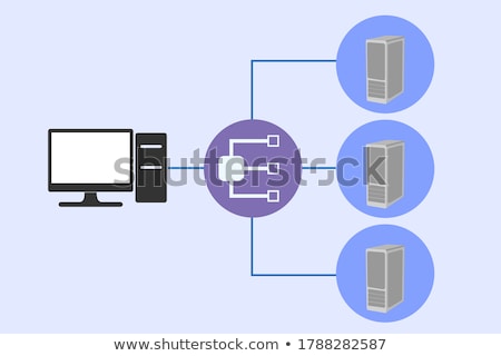 Stock fotó: Load Balancing Icon