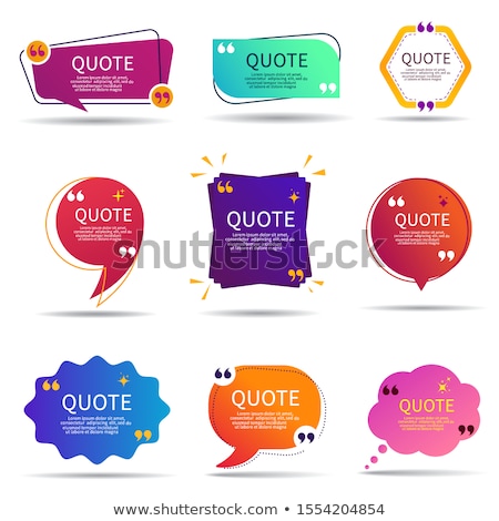 Foto stock: Promotional Labels Set