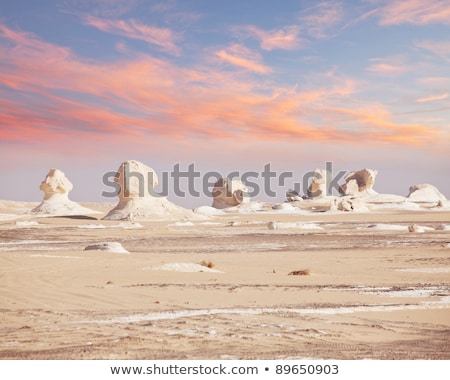 Stock photo: White Desert In Egypt