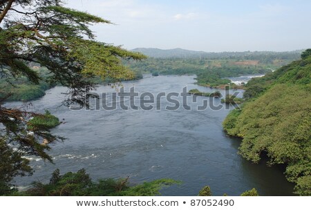 Stock fotó: Around Bujagali Falls In Uganda