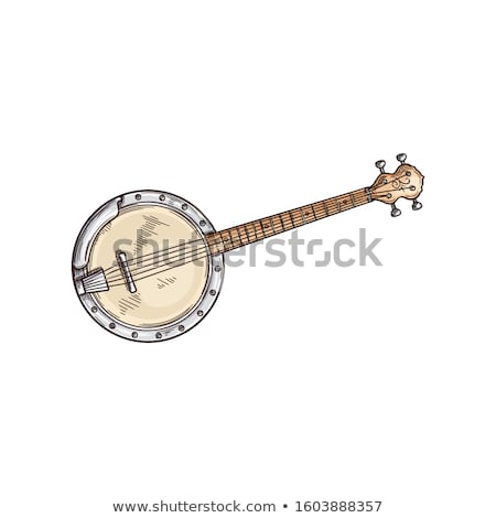 Stock photo: Vintage Banjo