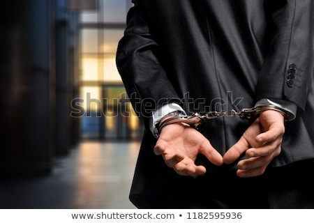 Stock foto: Handcuffed Business Criminal