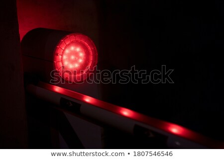 ストックフォト: Red Strobe Light