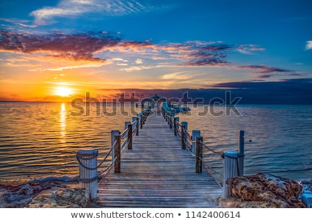 Foto stock: Sunset At Key West