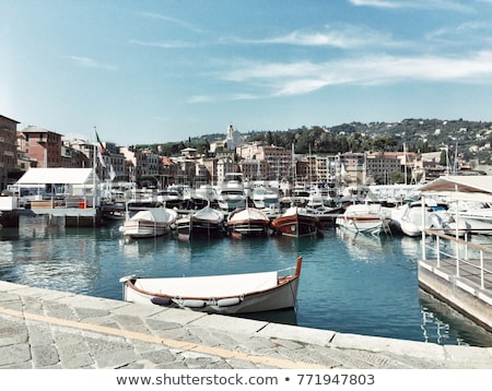 Сток-фото: Portofino Italy - Summer 2016 - View From The Sea