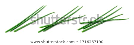 Foto d'archivio: Fresh Chives Leaves