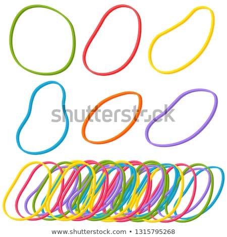 Stockfoto: Vector Set Of Rubber Band