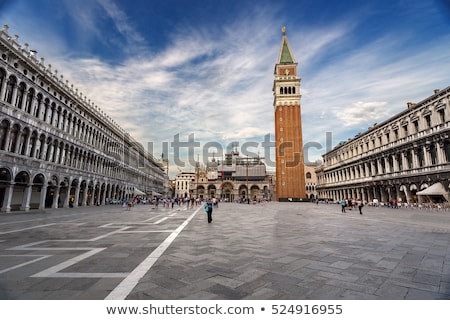 Stock foto: San Marco Square In Venice With Bell Tower