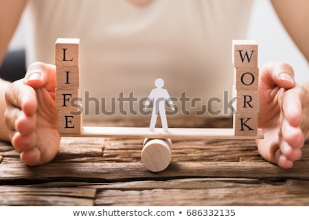 Stock fotó: Close Up Of A Human Hand Protecting Human Figures