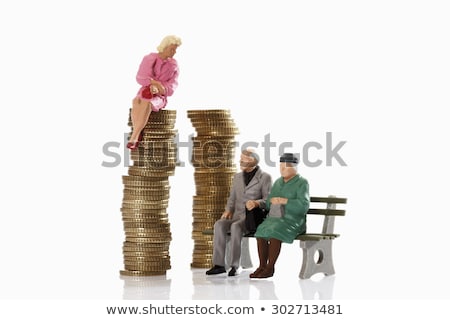 Stockfoto: Figurine Old Age