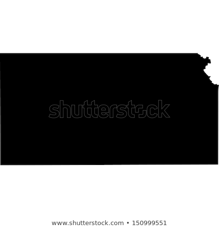 Foto stock: State Of Kansas Icons