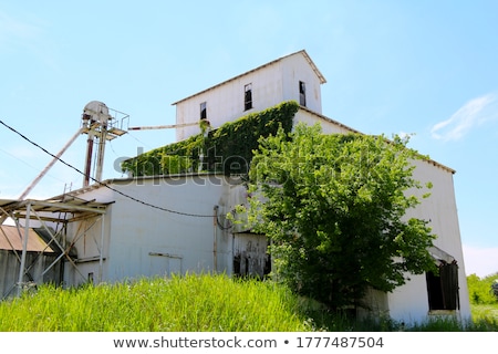 Stock photo: Farming Silo Grain Elevator Storage Building Agricultural Commun