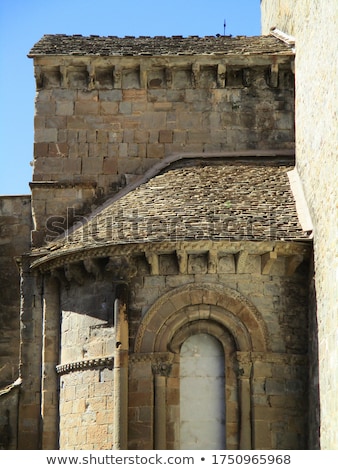 Stock photo: Jaca Romanesque Cathedral Church Pyrenees Spain