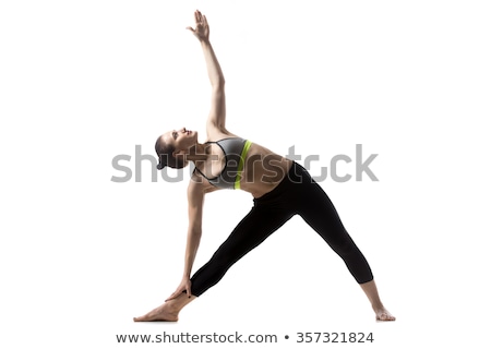 Stock photo: Teenage Girl Posing On White Background