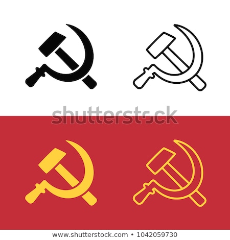 Zdjęcia stock: Communism Cartoon Concept Icons