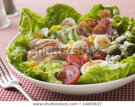 Stockfoto: Bowl Of Cobb Salad