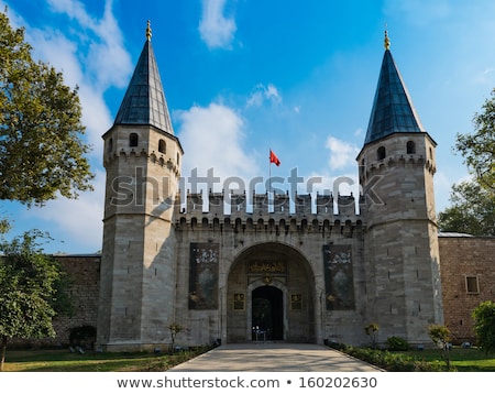 Сток-фото: Interior Of The Topkapi Palace In Istanbul Turkey