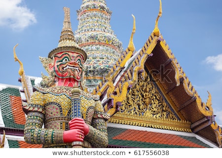 Stockfoto: Demon Guardian In Bangkok