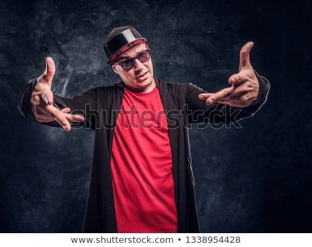 [[stock_photo]]: Handsome Young Rapper