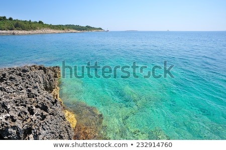 Stock fotó: Wild Beach In Pula Croatia