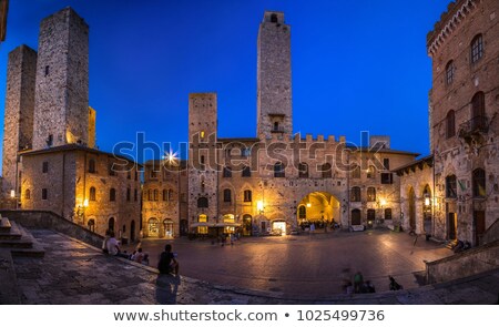 ストックフォト: San Gimignano Toscana Italy