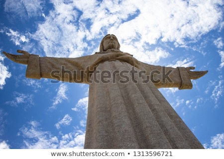 Stok fotoğraf: Christ The King Statue Lisbon