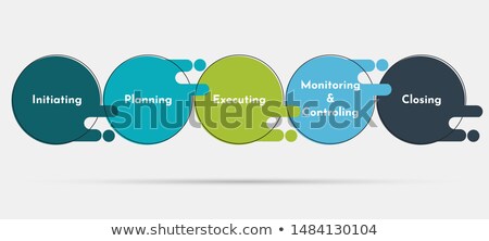 Stock photo: Project Initiation Vector Illustration