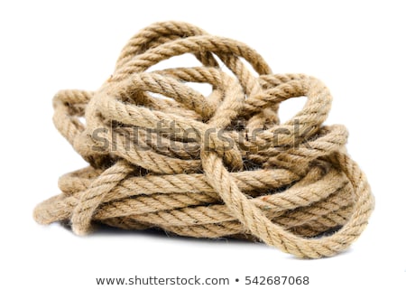 Сток-фото: Detail Of Old Rope