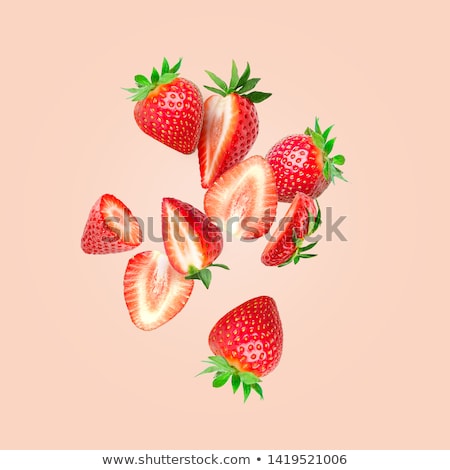 Stok fotoğraf: Delicious Strawberry Dessert