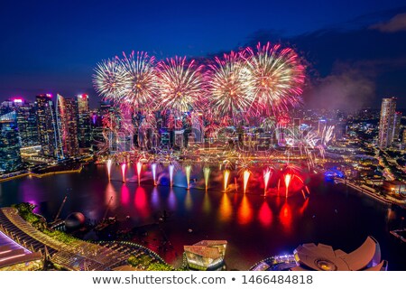 Stock photo: Rehearsal Of The Singapore National Day Parade