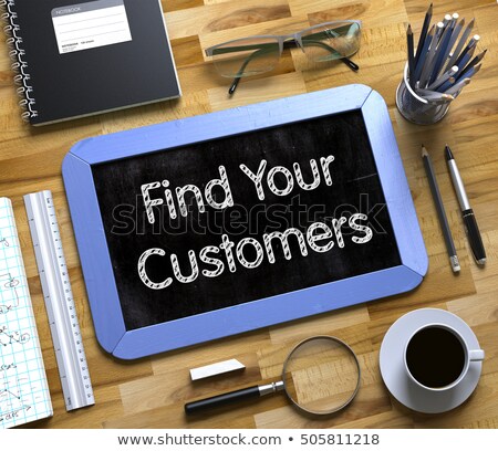 [[stock_photo]]: Developing Customer Loyalty - Business Concept On Blue Chalkboard